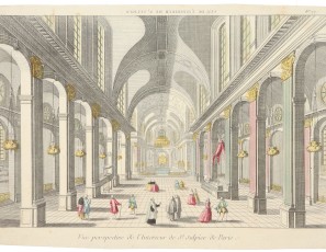 Vue de l’Interieur de St. Suplice