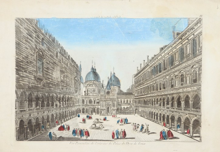 Le Palais du Doge de Venise. . Segunda mitad siglo XVIII.. Precio: 350€