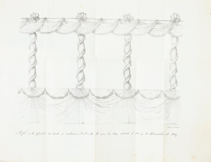 Relacion de la entrada de los Reyes Nuestros Señores en la ciudad de Barcelona la mañana del 4 de diciembre de 1827. . 1828. Precio: 1.500€