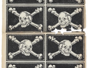 No title. Four skulls