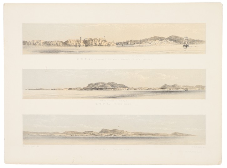 Cuba. North Side from Havana to Point Yecas…. Dutton, T. G. - Andrews, W. S. - Day & Son. Circa 1860. Precio: 350€