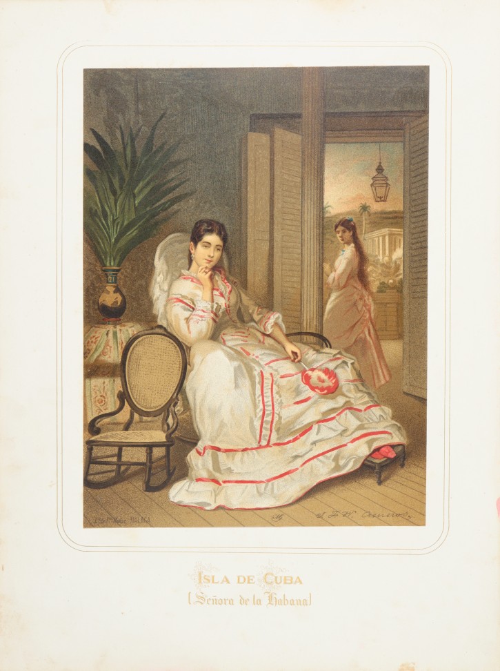 Island of Cuba (Lady of Havana). Muñoz, Fausto (1822-1890) - Cisneros, J. F. M. - Guijarro, Miguel. 1872-1876. Precio: 120€