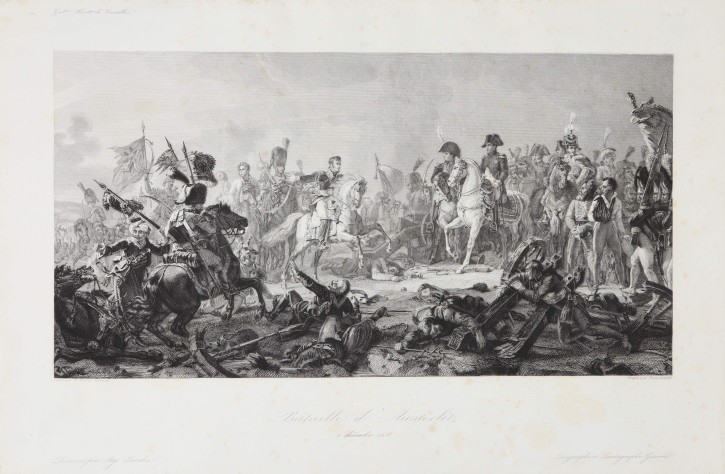 Bataille d’Austerlitz (2 décembre 1806). Blanchard. Finales siglo XIX. Precio: 150€