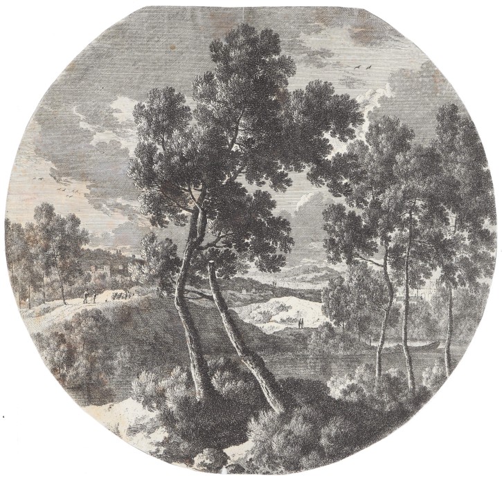 Italian landscape. Pérelle, Gabriel (1604-1677). Circa 1655. Precio: 200€