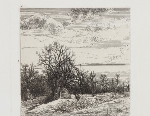 Landscape with figure