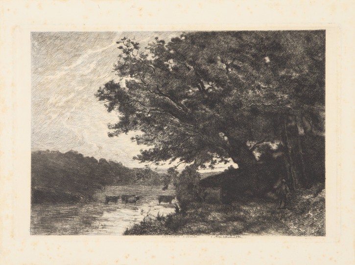 Souvenir d'Italie. Corot, Jean-Baptiste Camille (1796-1875). 1863-1870. Precio: 150€