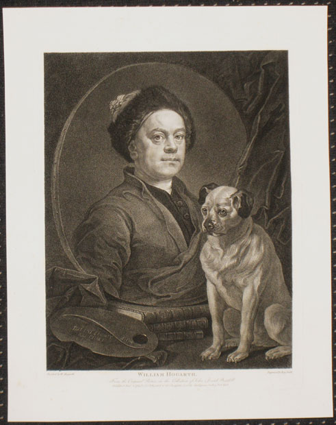 Retrato de William Hogarth