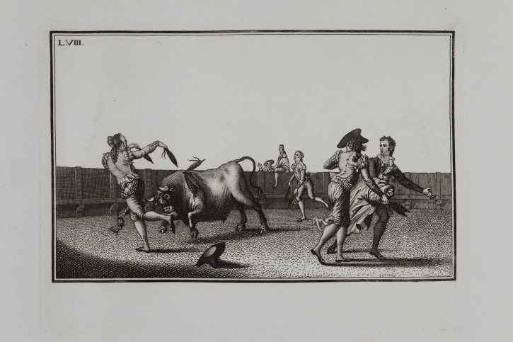 Colección de las principales suertes de una corrida de toros. Fernández Noseret, Luís (activo 1793-1829). 1795. Precio: 3.000€