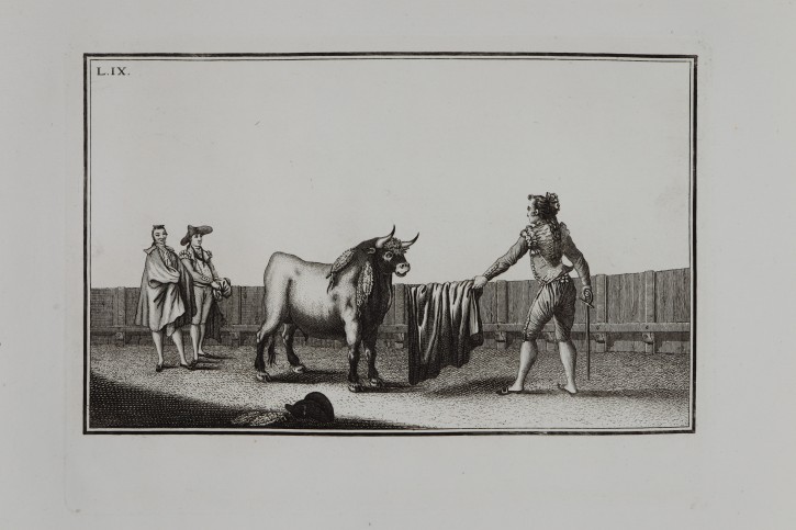 Colección de las principales suertes de una corrida de toros. Fernández Noseret, Luís (activo 1793-1829). 1795. Precio: 3.000€