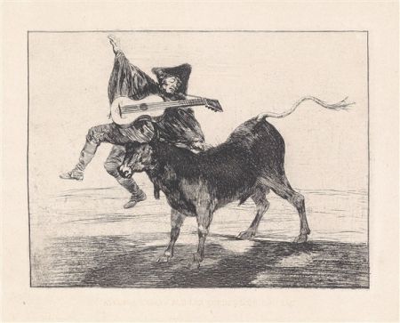 Dios se lo pague a vsted. Goya Lucientes, Francisco de. Ca. 1800 (edición 1867). Precio: 1.200€