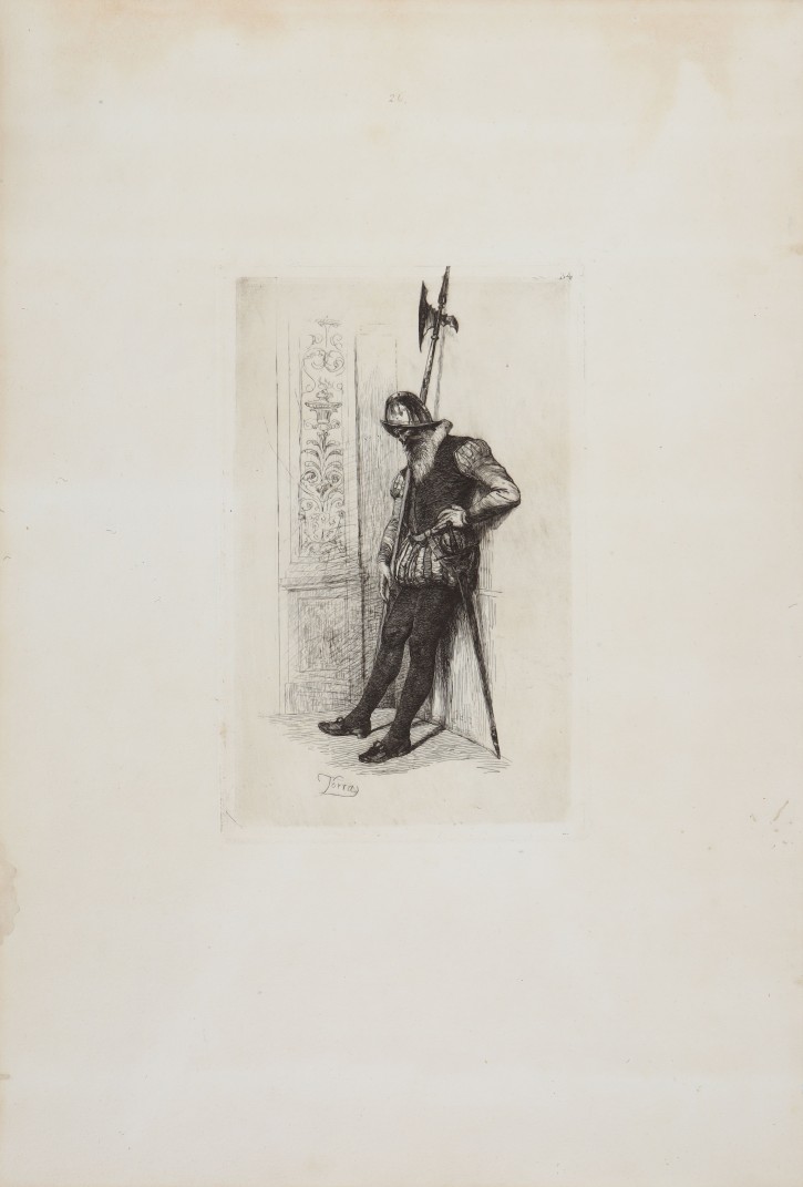 Inner guard. Torras Armengol, Francesc (1832-1878). 1875. Precio: 300€