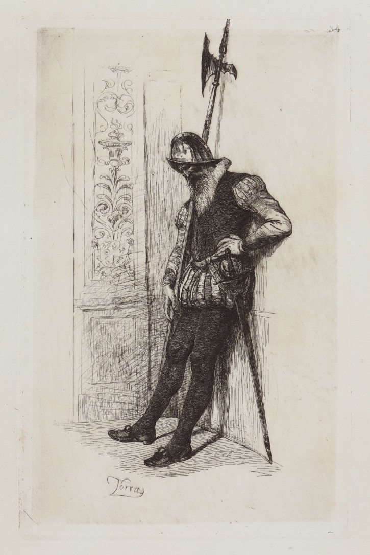 Inner guard. Torras Armengol, Francesc (1832-1878). 1875. Precio: 300€