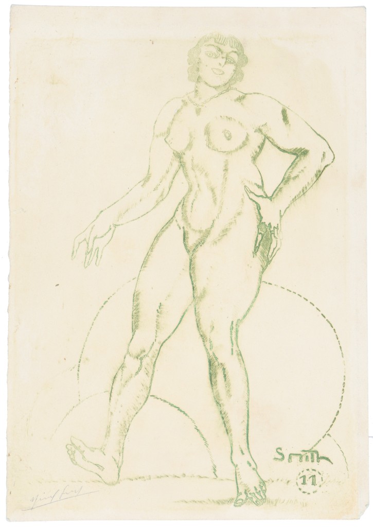 Desnudo. Smith, Ismael (1886-1972). 1911. Precio: 900€