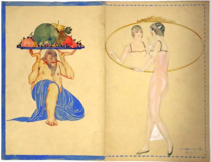 Estudios de grafismo y decoración. Smith, Ismael. 1912. Precio: 2.100€