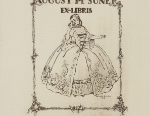 Ex-libris August Pi Suñer