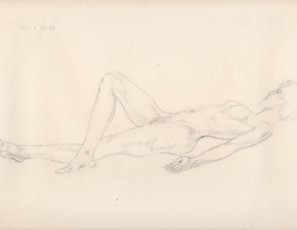 Desnudo estirado