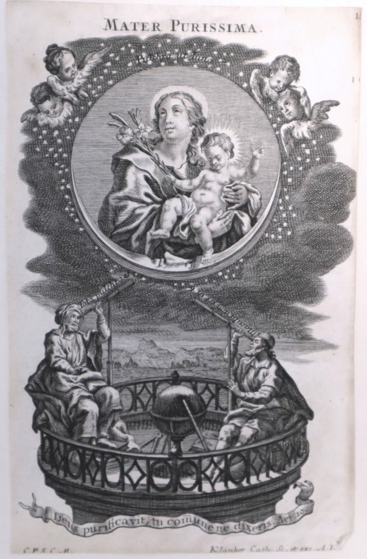 Matter Purissima. Klauber, Joseph Sebastian - Göz, Bernhard Gottfried. 1750. Precio: 150€