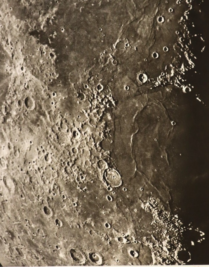 Carte Photographique de la Lune 2. Morvan, C. L. - Massard, L.. 1902