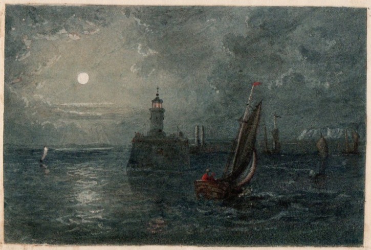 Puerto de Ramsgate. Anónimo. 1862