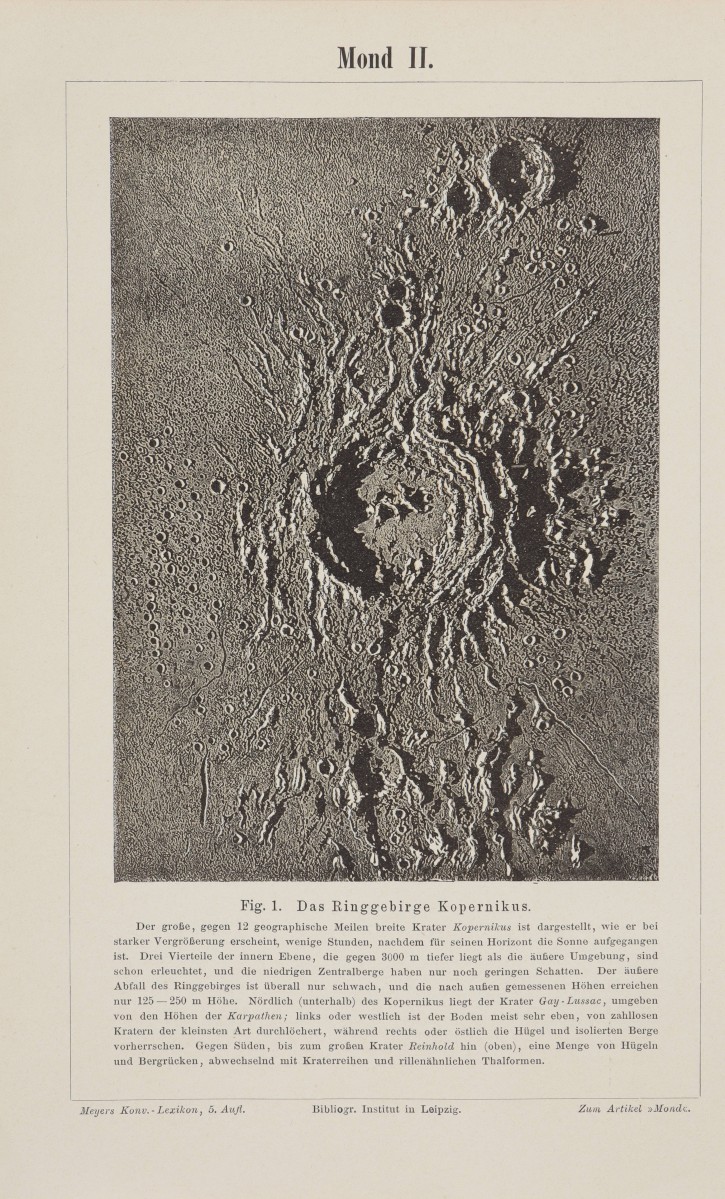 Copernicus Craters. . 1890. Precio: 120€