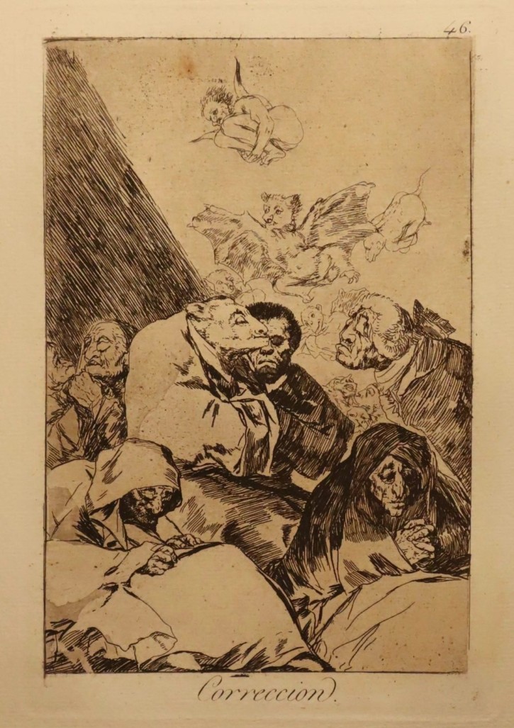 Correccion. Goya Lucientes, Francisco de - Calcografía Nacional. 1797-1799. Décima edición (1918-1928)