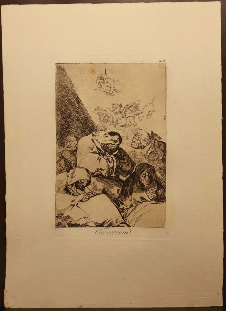 Correccion. Goya Lucientes, Francisco de (1746-1828) - Calcografía Nacional. 1797-1799. Décima edición (1918-1928)