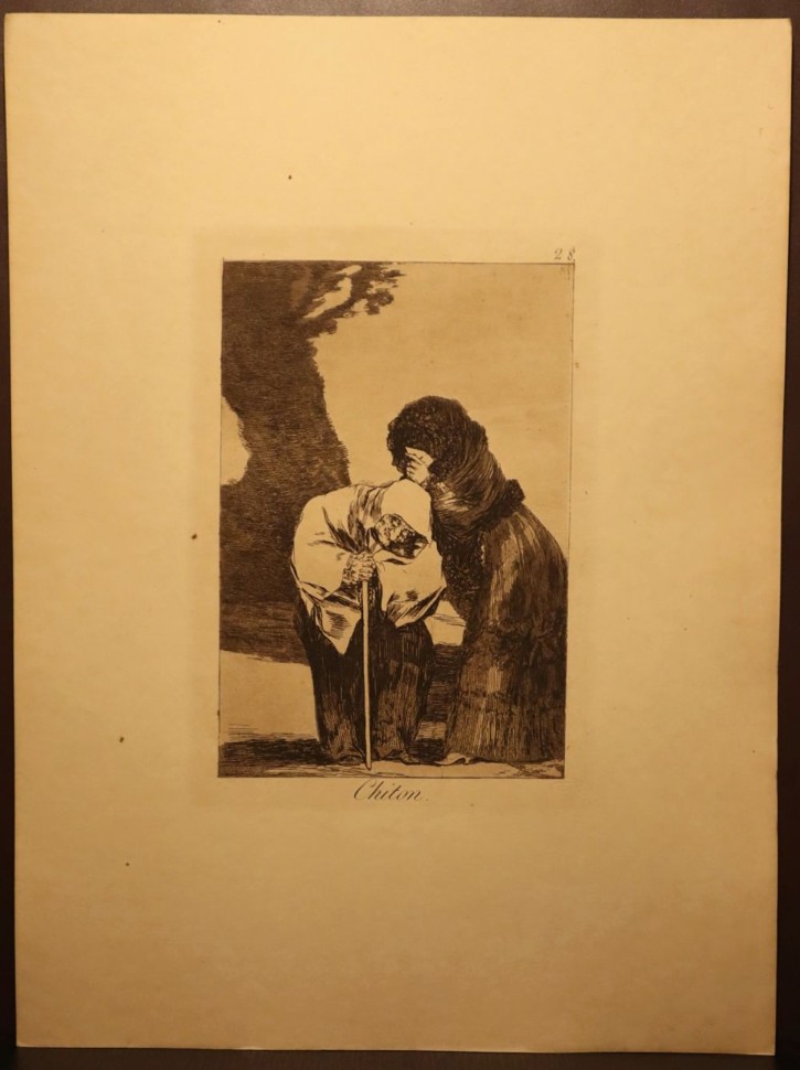 Chiton. Goya Lucientes, Francisco de - Calcografía Nacional. 1797-1799, 12ª edición (1937). Precio: 600€