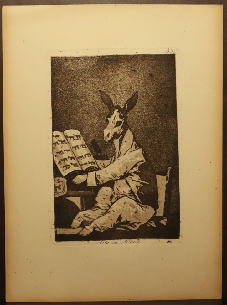 Asta su abuelo. Goya Lucientes, Francisco de (1746-1828) - Calcografía Nacional. 1797-1799, 5ª edición (1881-1886)