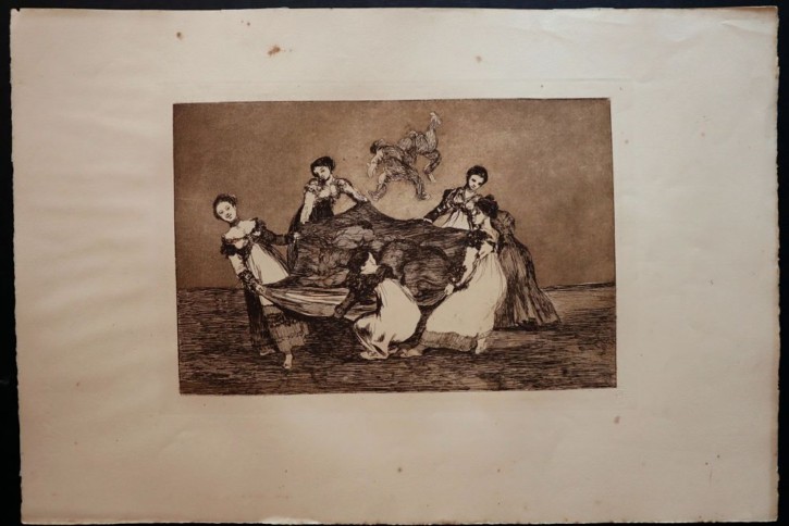 Disparate femenino. Goya Lucientes, Francisco de - Calcografía Nacional. 1815-1824, 9ª edición (1937). Precio: 700€