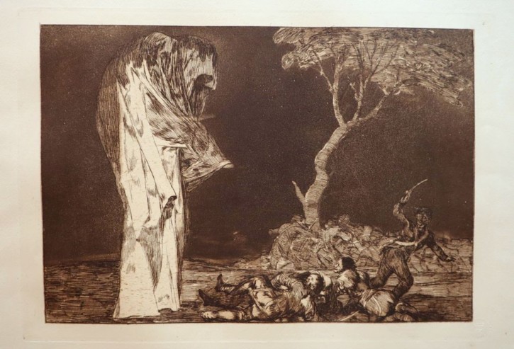 Disparate de miedo. Goya Lucientes, Francisco de - Calcografía Nacional. 1815-1824, 9ª edición (1937)
