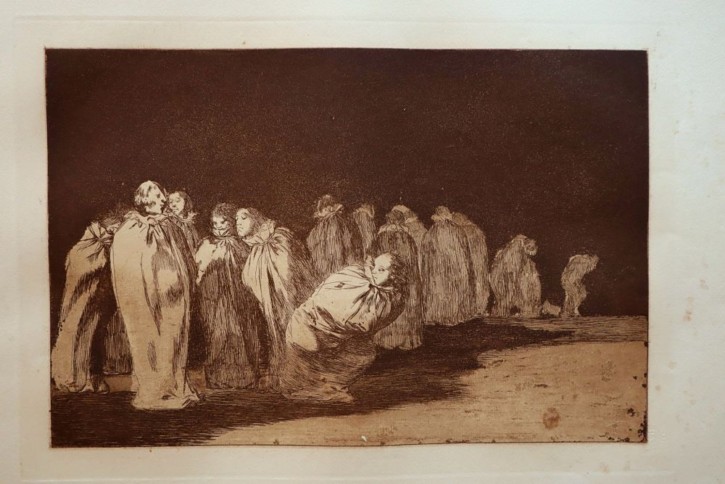Los ensacados. Goya Lucientes, Francisco de - Calcografía Nacional. 1815-1824, 9ª edición (1937). Precio: 700€