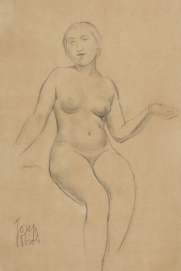 Female nude. Obiols i Palau, Josep (1894-1967). . Precio: 500€