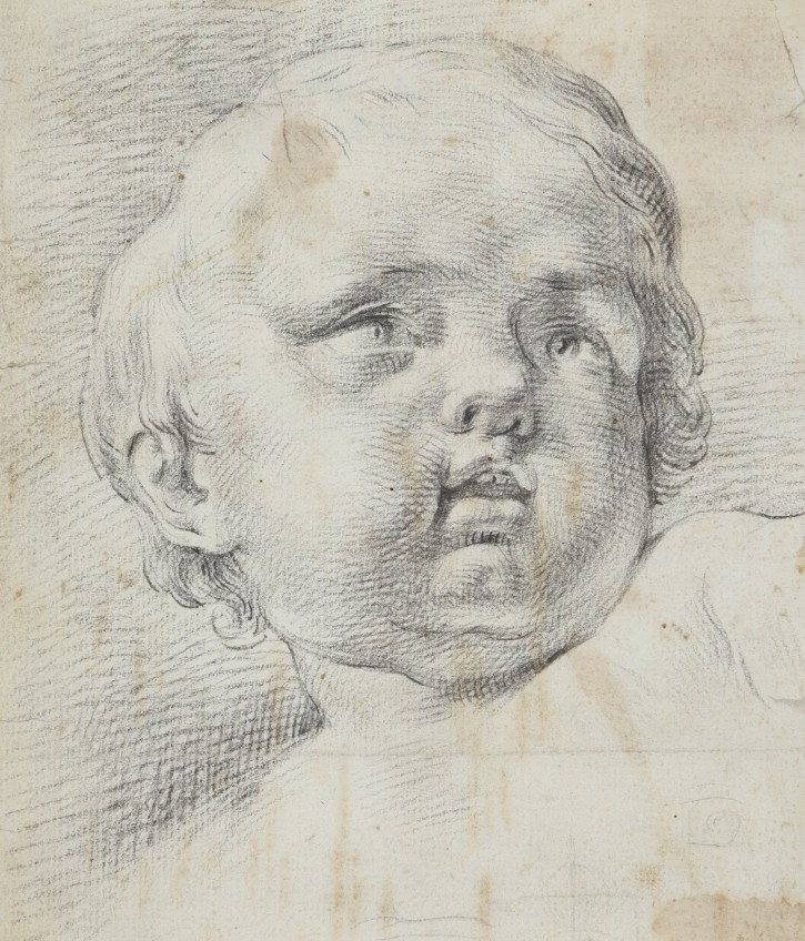 Cabeza de niño. Castelló i Amat, Vicente (1787-1860). . Precio: 500€