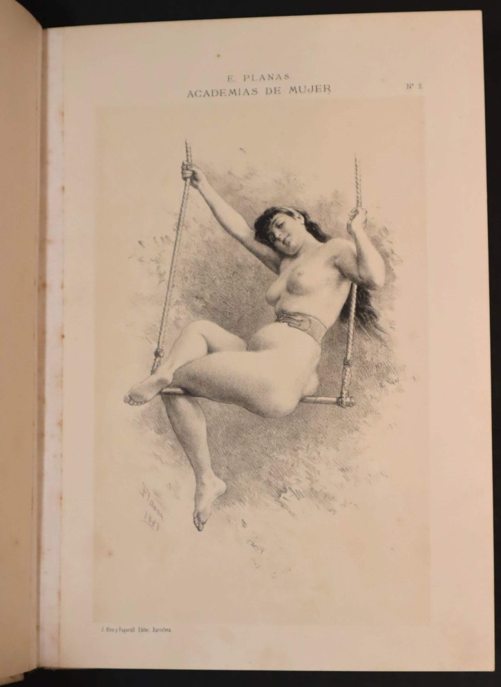 Book "Academias de Mujer". Planas, Eusebi (1833-1897) - Aleu y Fugarull, J. (1845-1923). 1883-1884. Precio: 5000€