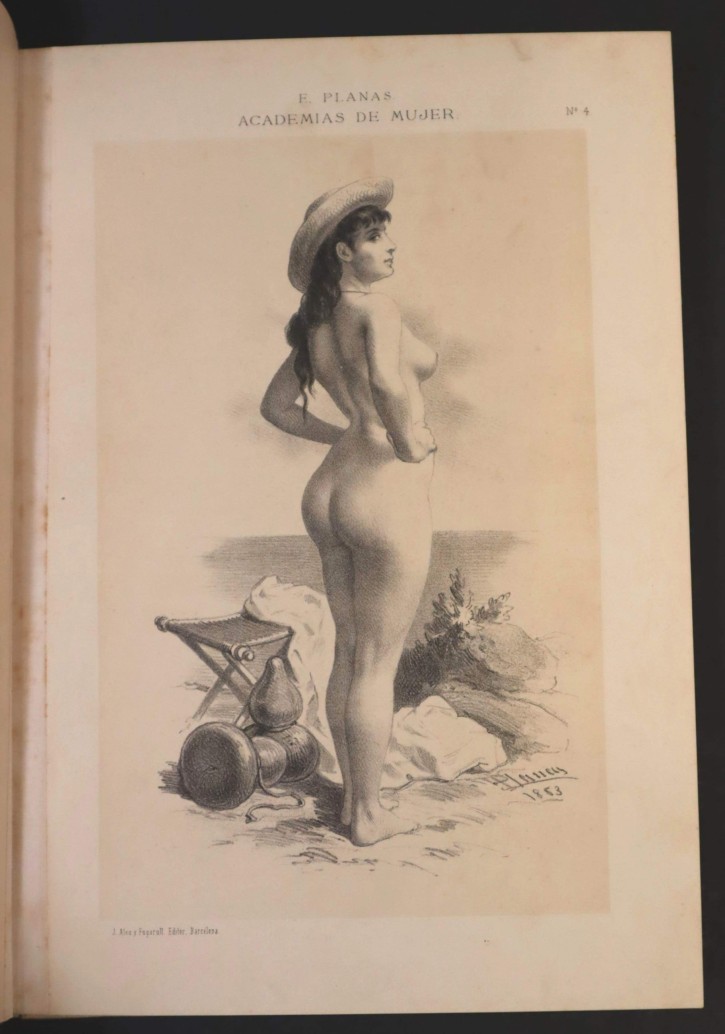 Book "Academias de Mujer". Planas, Eusebi (1833-1897) - Aleu y Fugarull, J. (1845-1923). 1883-1884. Precio: 5000€