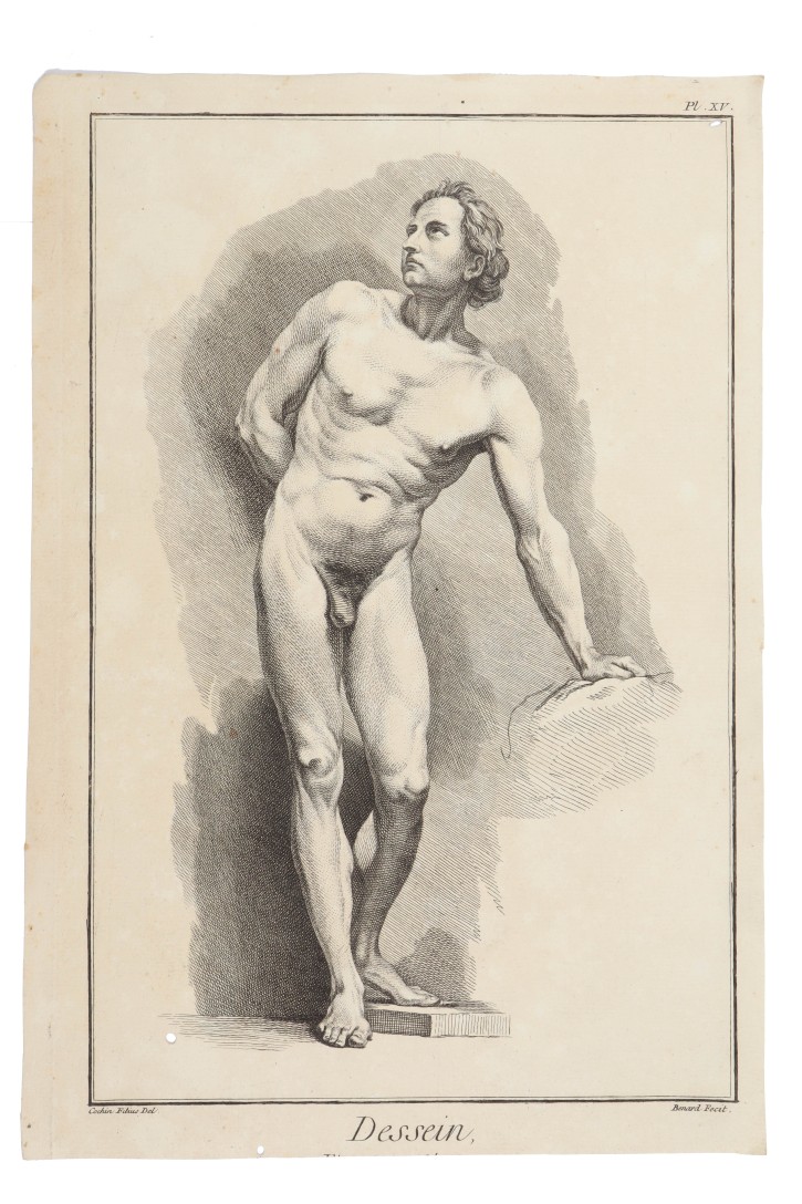 Studies of human figures and proportions. Bénard, R. (1734-1777) - Cochin, Charles-Nicolas (1715-1790). 1751-1772. Precio: 120€