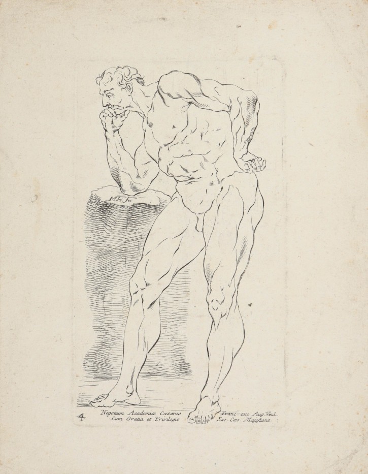 Figure studies. . 1743. Precio: 600€