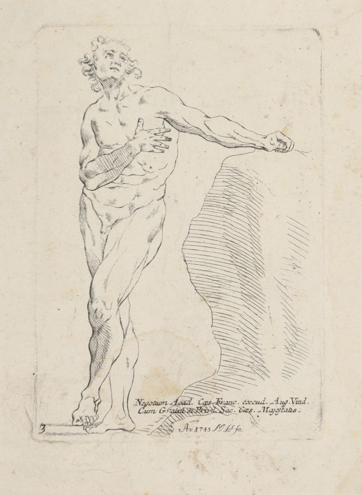 Figure studies. . 1743. Precio: 600€