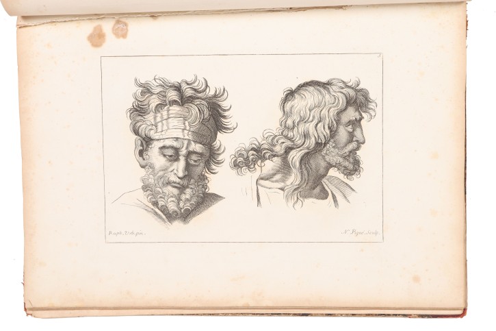 Book "The School of Raphael or the student’s guide to expression in historical painting". Dorigni, Nicolas (1658-1756) - Boydell, John y Joshia. 1782. Precio: 1500€