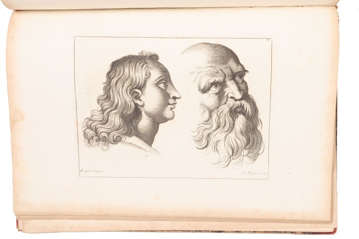 Book "The School of Raphael or the student’s guide to expression in historical painting". Dorigni, Nicolas (1658-1756) - Boydell, John y Joshia. 1782. Precio: 1500€