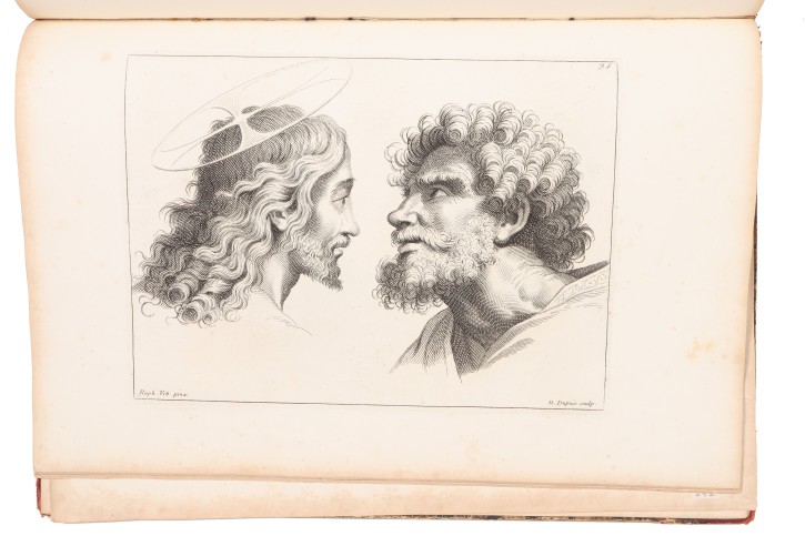 Book "The School of Raphael or the student’s guide to expression in historical painting". Dorigni, Nicolas (1658-1756) - Boydell, John y Joshia. 1782. Precio: 1500€