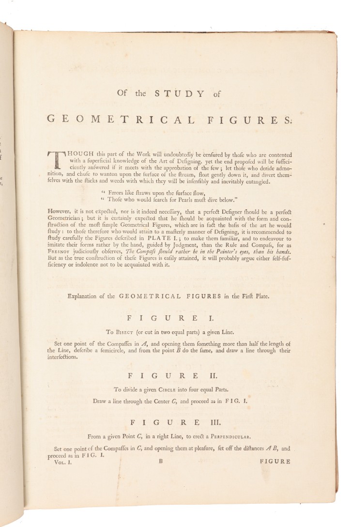 Libro "The School of Raphael or the student’s guide to expression in historical painting". Dorigni, Nicolas (1658-1756) - Boydell, John y Joshia. 1782. Precio: 1500€