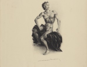 Figura masculina sentada