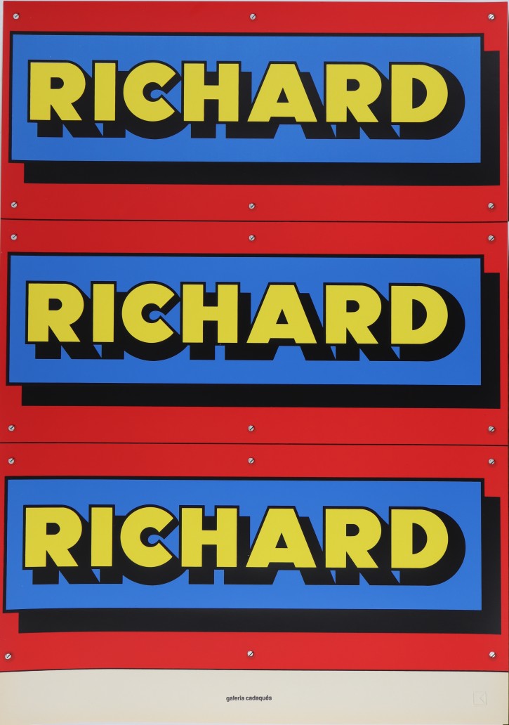 Richard. Hamilton, Richard (1922-2011). 1975. Precio: 1.100€