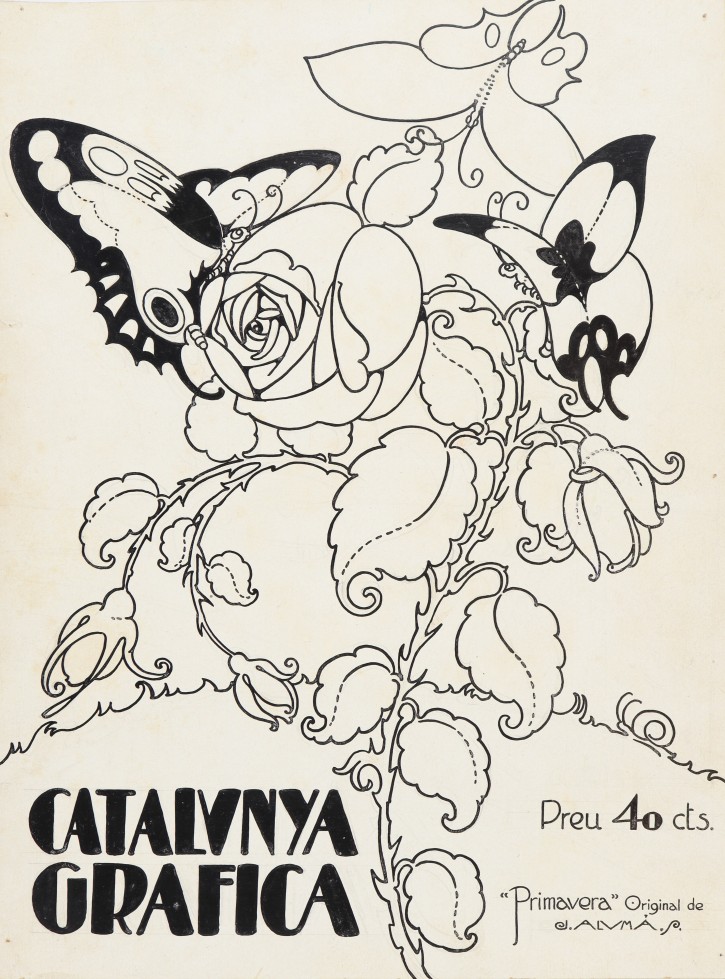 Portada para Catalunya Gràfica (1922-1932). Alumà, Josep (1897-1974). 