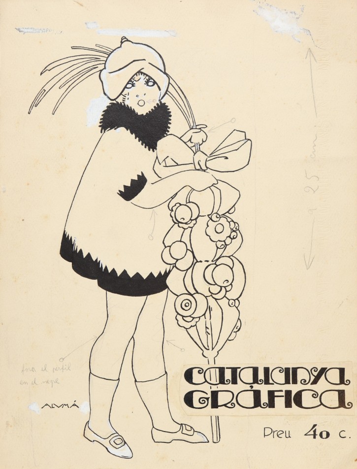 Portada para Catalunya Gràfica (1922-1932). Alumà, Josep (1897-1974). 