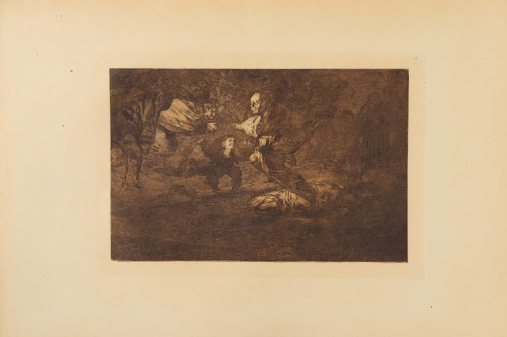 Dios los cria y ellos se juntan. Goya Lucientes, Francisco de (1746-1828) - Calcografía Nacional. 1815-1824, 9ª edición (1937). Precio: 900€