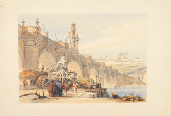 Bridge of Toledo. . c. 1836. Precio: 400€