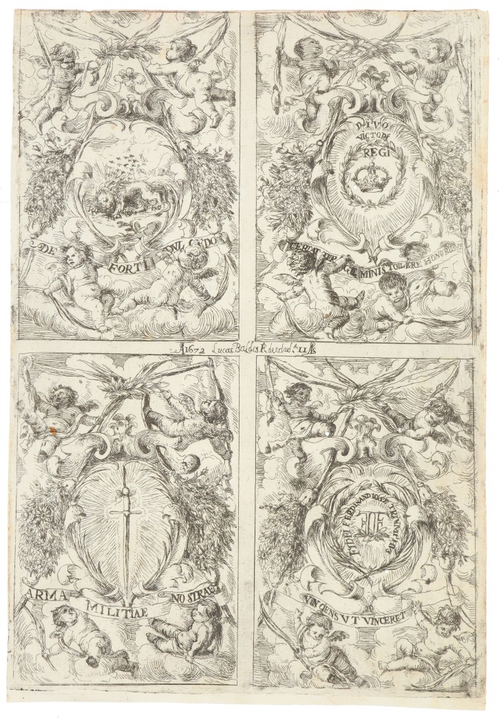 Emblemas de la Catedral de Sevilla. Valdés, Lucas (1661-1725). 1671. Precio: 1000€