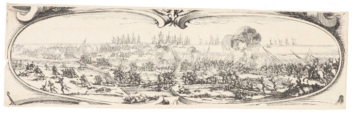 Siege of Dinant, battle of Leuze and war scene. Le Clerc, Sébastien (1637-1714). 1702. Precio: 500€